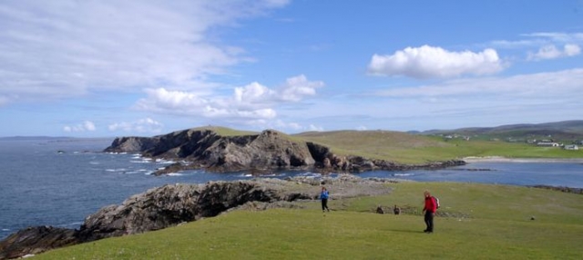 Walking on Shetland 